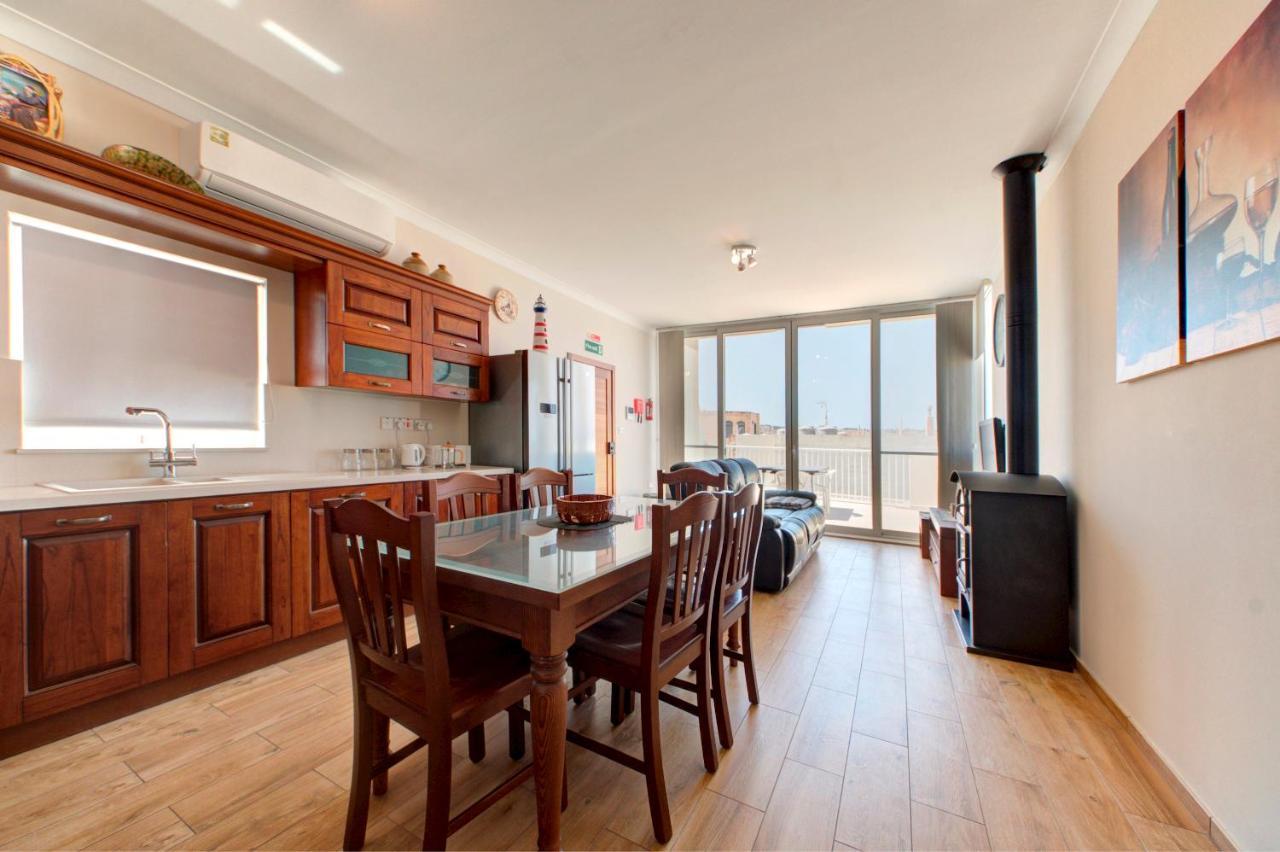 Modern Seaside 2 Bedroom Penthouse With Sea Views San Pawl il-Baħar Extérieur photo