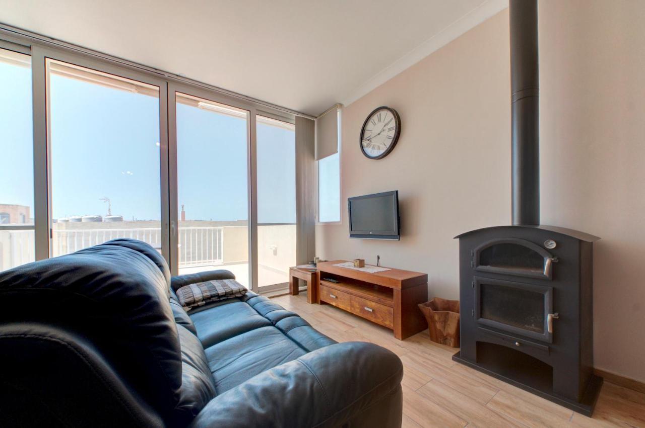 Modern Seaside 2 Bedroom Penthouse With Sea Views San Pawl il-Baħar Extérieur photo